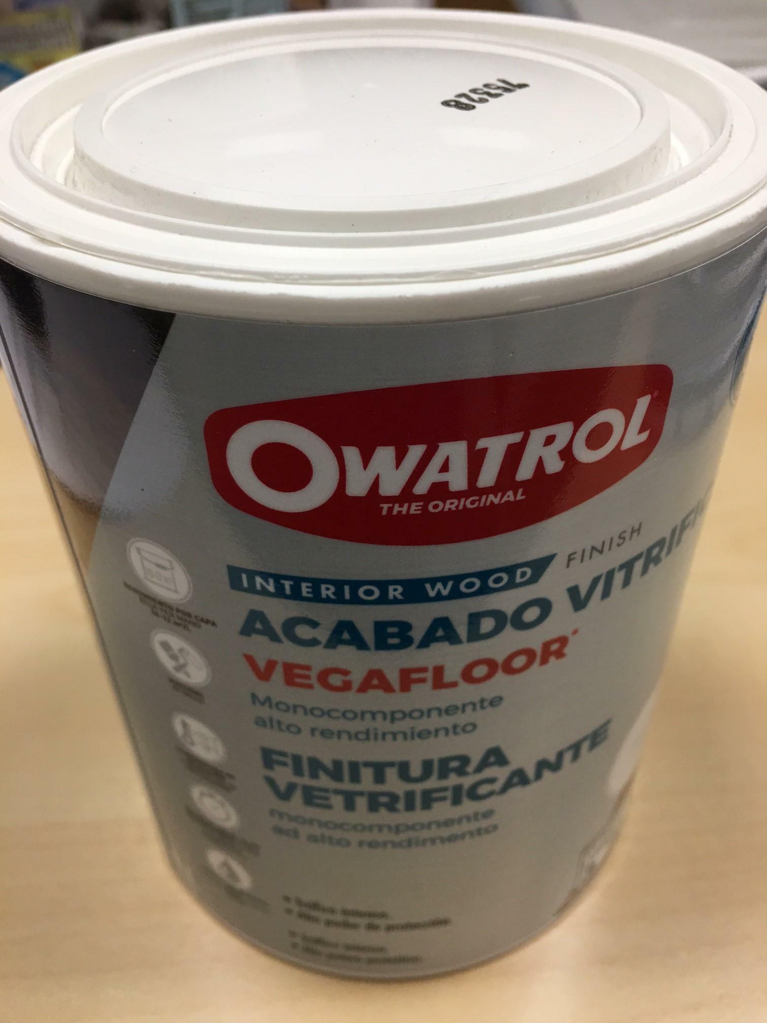 OWATROL - VEGAFLOOR OPACO FINITURA VETRIFICANTE PER PARQUET E PAVIMENTI IN LEGNO 5 LT COD.W115 OWATROL - VEGAFLOOR OPACO FINITURA VETRIFICANTE PER PARQUET E PAVIMENTI IN LEGNO 5 LT COD.W115