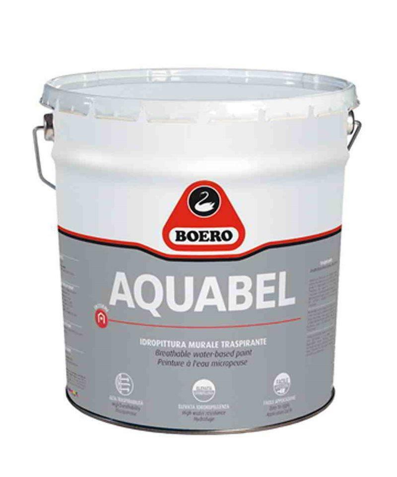BOERO - AQUABEL ANTIMUFFA PITTURA TRASPIRANTE OPACA BASE BC BIANCO 14 LT
