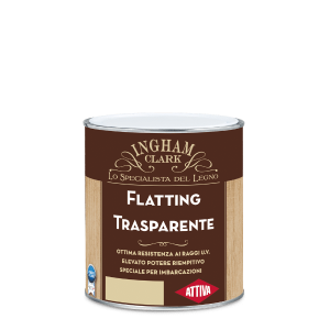 Flatting satinato incolore  ingham clark vernice legno solvente 2 5 litri