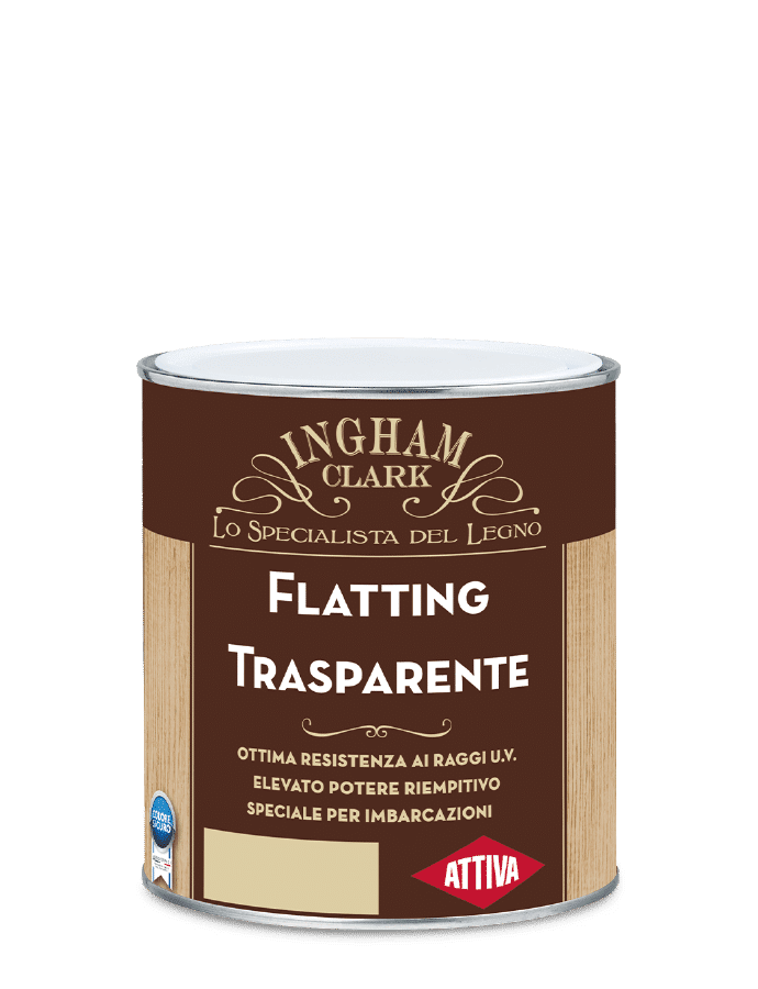 attiva attiva - ingham clark flatting satinato solvente lt 2.5 - foto 1