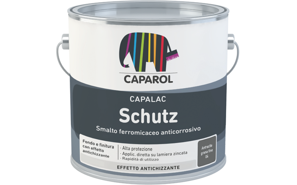 caparol caparol - capalac schutz ferro batt. gr. fine 03 2,5 lt - foto 1