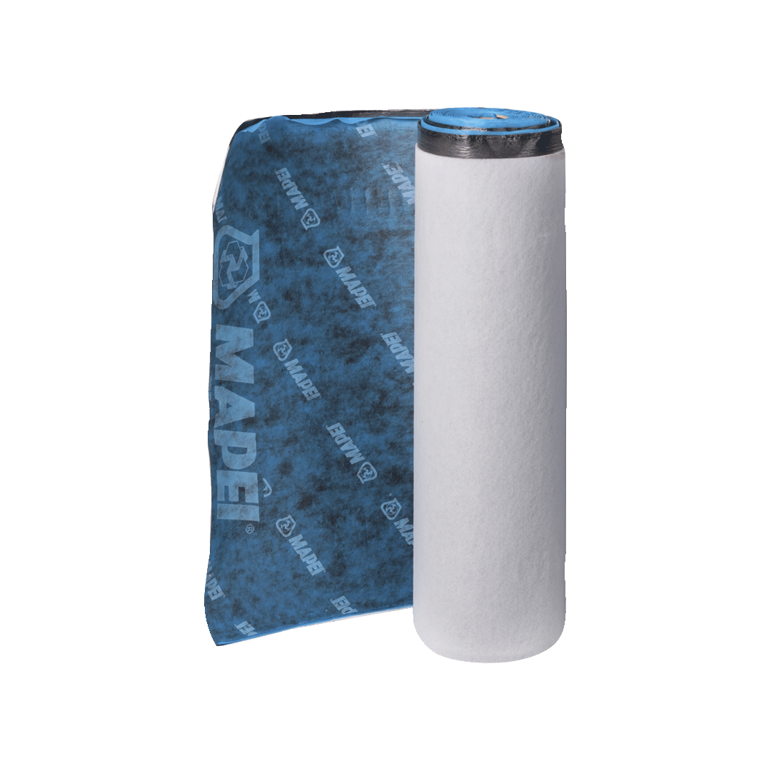 rotolo isolante acustico MAPEI per massetti galleggianti 8 mm certificato EC1 Plus