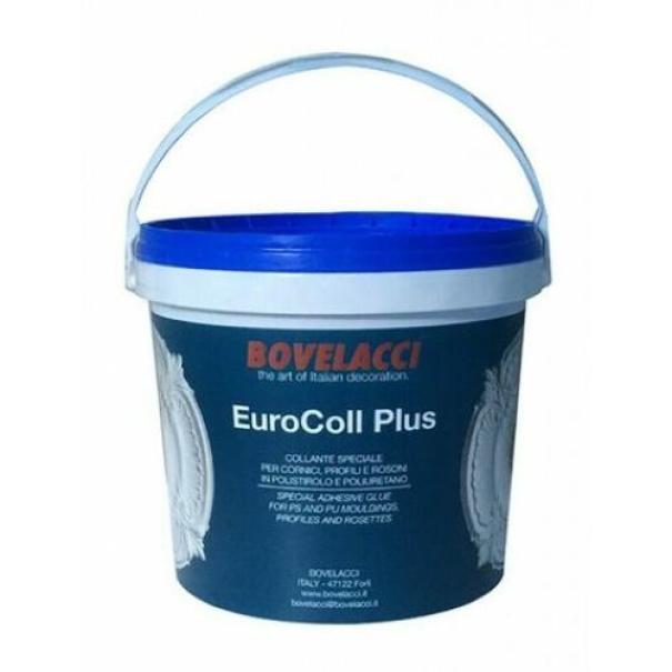 secchio collante Bovelacci EuroColl Plus specifico per pannelli in polistirolo adagiante isolamento