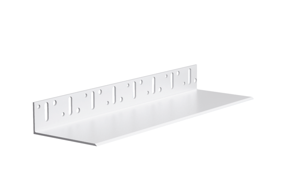caparol caparol - capatect thermoschiene 6680/55 profilo partenza pvc bianco - foto 1