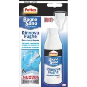 Rinnovatore fughe bianco  pattex bagno sano 125 ml sigillante per piastrelle