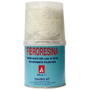 Kit riparazione vetroresina bicomponente poliestere 200 ml