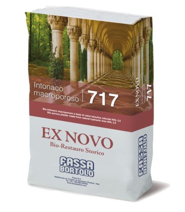 sacco fassa intonaco macroporoso 717 bio-intonaco risanamento 25 kg calce naturale