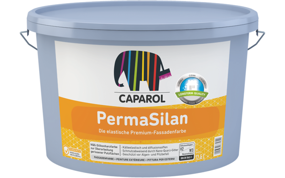 caparol caparol - cex permasilan bianco/base 1 10 lt pittura elastomerica - foto 1
