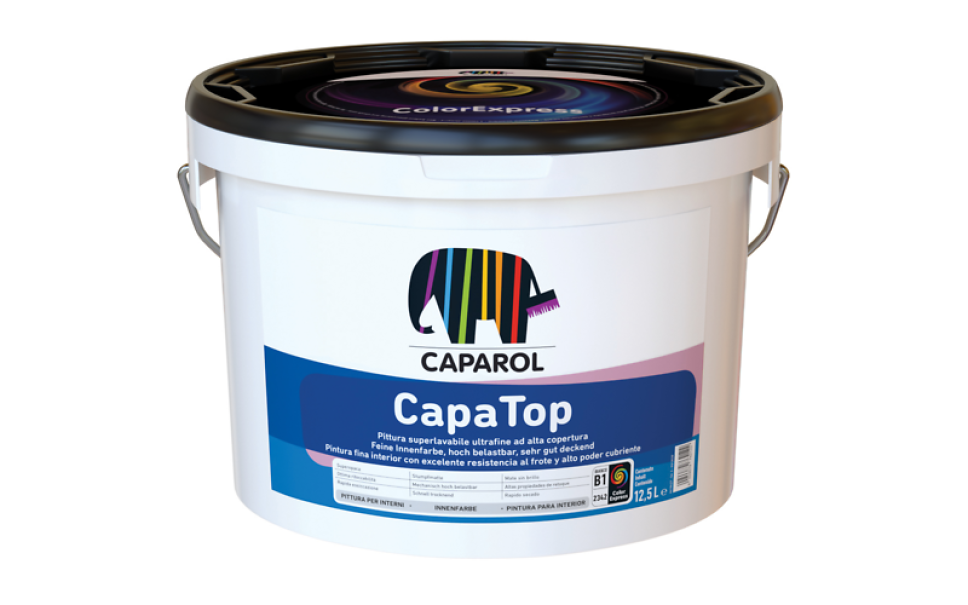 caparol caparol - capatop bianco/base 1 pittura per interni - foto 1