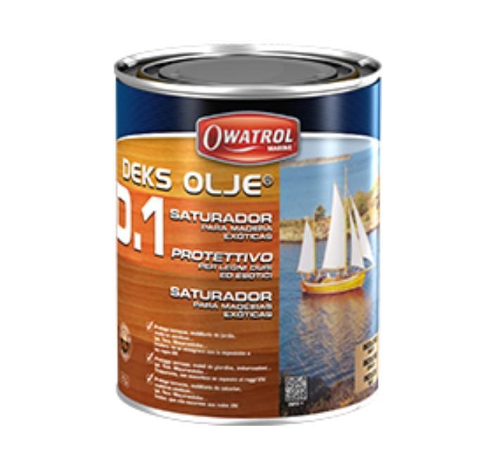 owatrol owatrol - deks olje d1 olio saturante legno esotico trasparente 20 litri - foto 1