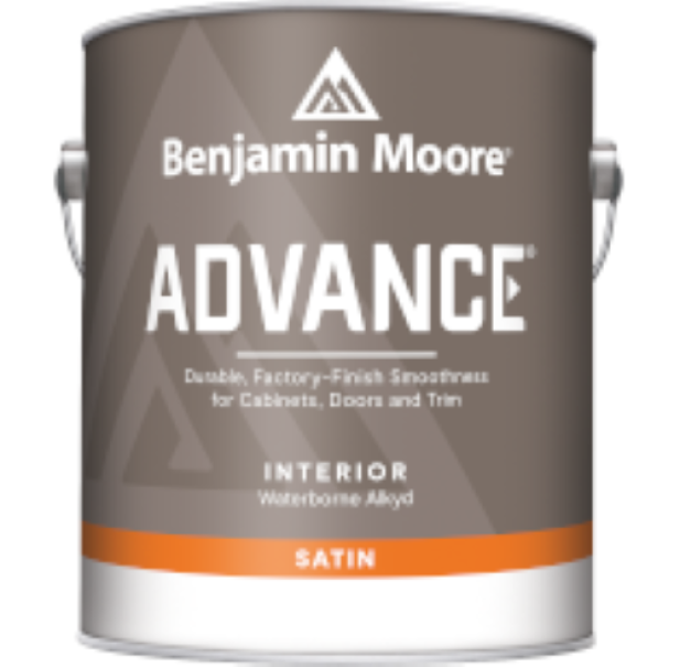 benjamin moore benjamin moore - advance waterborne satin base 1 gal=3.785 lt pink powderpuff - foto 1