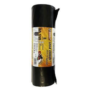 Sacco immondizia resistente  con laccio 125 litri 80x110 cm eco rigenerato