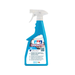 Sgrassatore professionale cir chimica italiana restauri terminator 750 ml detergente acido