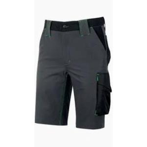 Bermuda da lavoro tecnici grigio verde u group taglia s
