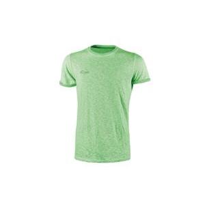 T shirt tecnica fluo verde u group upower taglia m per alta visibilità