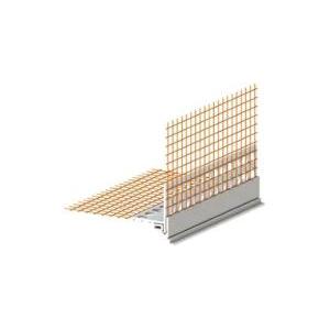 Profilo paraspigolo con rete gocciolatoio 10x15 2,5 metri