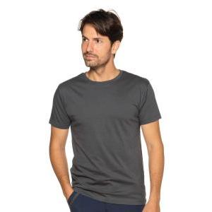 Logica - t-shirt manica corta cotone grigio scuro samoa/2 tg. m