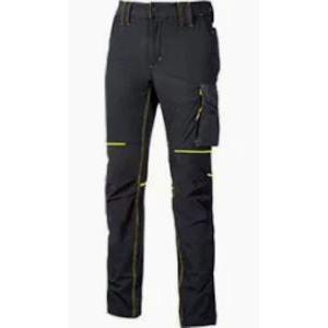 Pantalone tecnico u group upower world black carbon taglia xl da lavoro