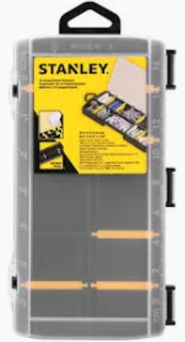 organizer portaminuteria Brico Io Organizer Basic in plastica con compartimenti multipli per viteria e minuterie ferramenta