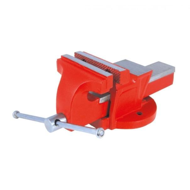 Morsa da banco in acciaio pesante Brico IO per fissaggio materiale