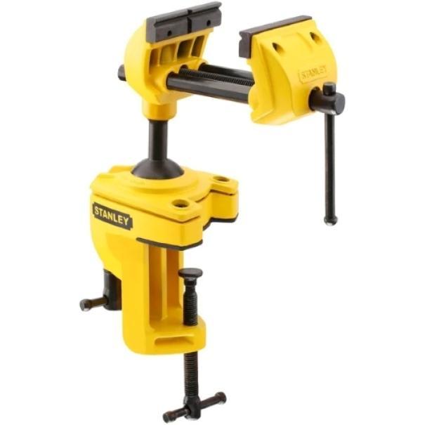 Morsa multiangolo Stanley per banco da lavoro fissaggio regolabile utensile professionale