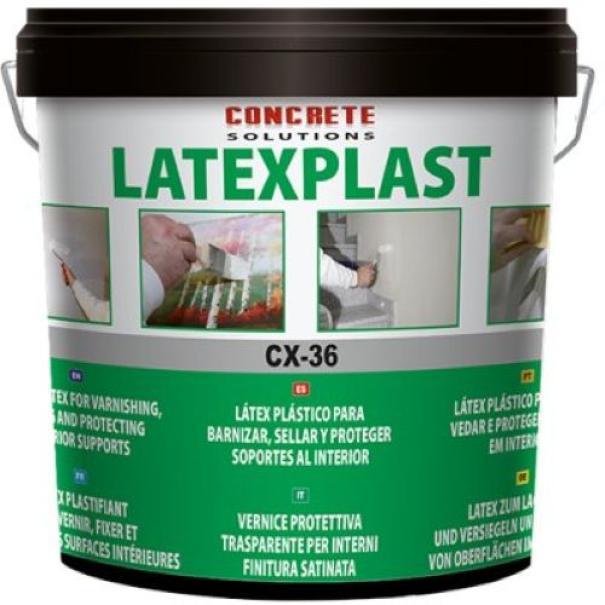 baixens baixens - cx-36 concrete latexplast lattice trasparente 0,75 litri - foto 1