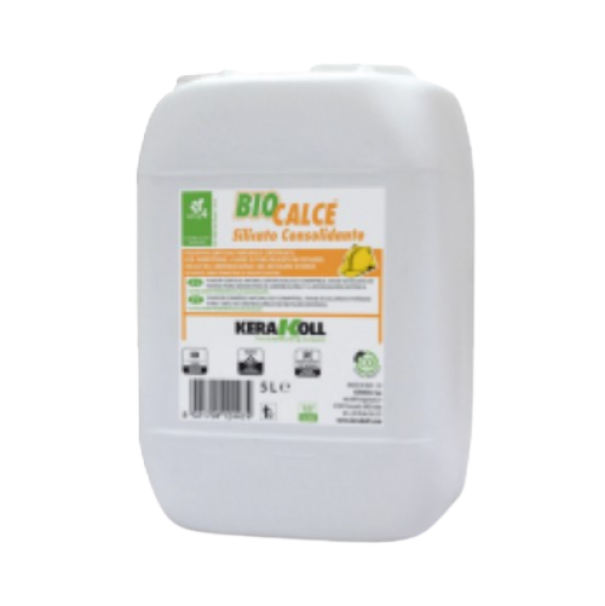consolidante ai silicati Kerakoll bio silicato tanica da 10 litri per superfici assorbenti