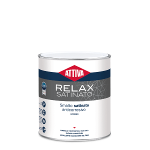 - relax smalto satinato anticorrosivo a solvente lt 2.5 bianco 30
