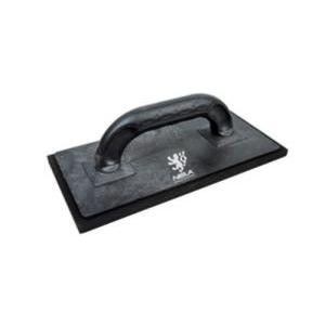 - frattazzo gomma nera 140x280x10 manico ergonomico