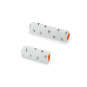 - rullotto microfibra short 16 cm micro raso bianco nero