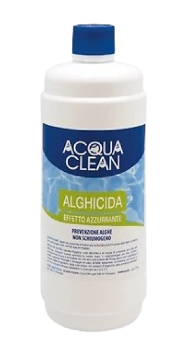 Alghicida non schiumogeno Mac Acqua Clean effetto azzurrante per piscina 1 kg