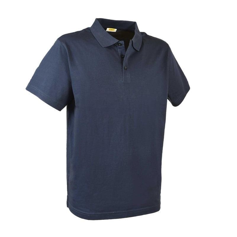 guantificio senese logica polo jersey 100%cotone 165 gr. blu cod.welta1-l - foto 1