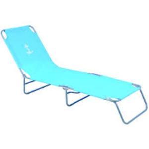 Lettino prendisole pieghevole  taormina struttura resistente design mare