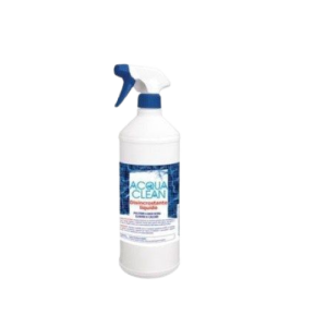 Alghicida disincrostante spray  acqua clean 1 litro per piscine superfici pvc piastrelle
