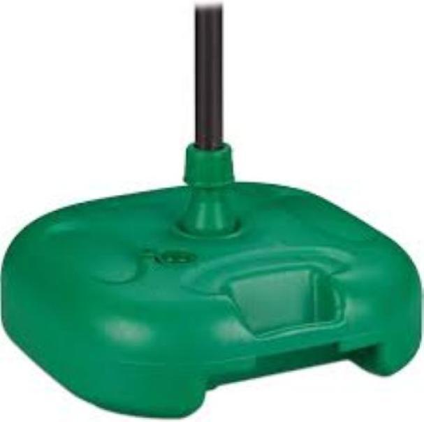 Base per ombrellone in plastica verde resistente per giardino Brico IO