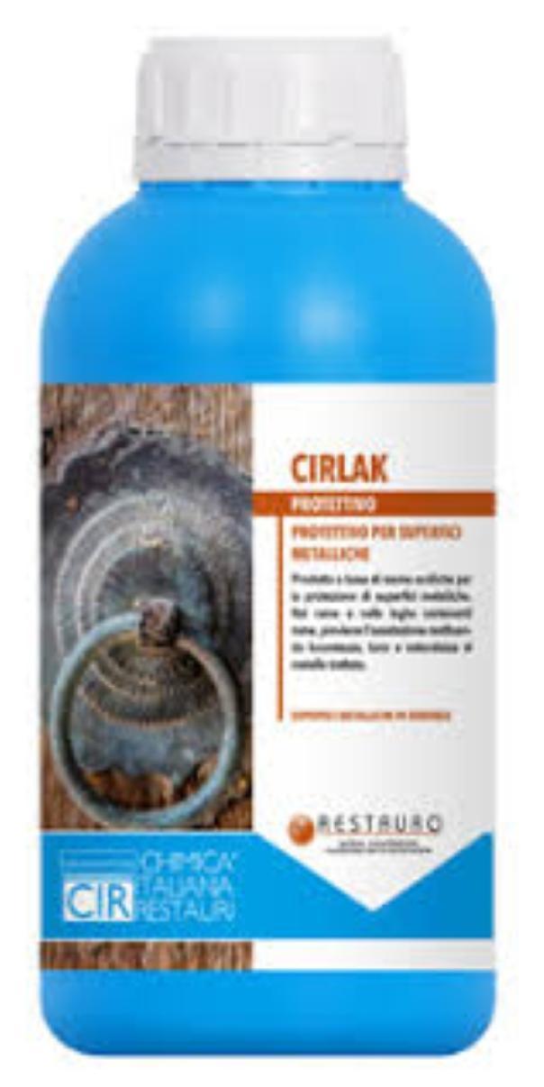 Protettivo trasparente per superfici metalliche CIR Chimica Italiana Restauri 1 litro confezione originale