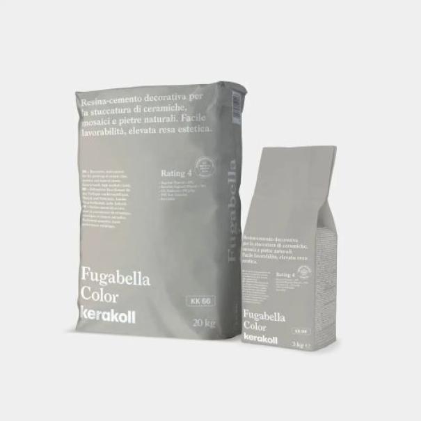 Stucco resina cemento Kerakoll Fugabella Color sacco 3 kg per ceramiche mosaici pietre naturali