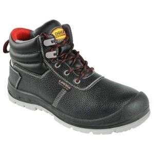 Scarpa antinfortunistica alta s3 pelle nera  taglia 44