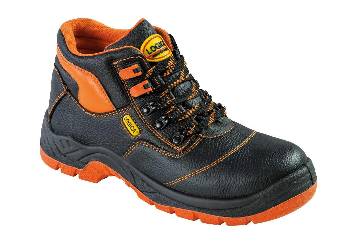 logica professional logica - scarpa antinfortunistica alta nabuk s3 src linea orange tg. 42 - foto 1