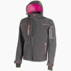 Giacca tecnica donna u group upower space lady taglia m grigio fucsia
