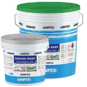 Imper - savana paint pittura elastica protettiva per guaine bituminose grigio 20 kg