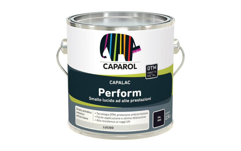 caparol caprol - capalac perform base bianco conf. 0,75 lt - foto 1