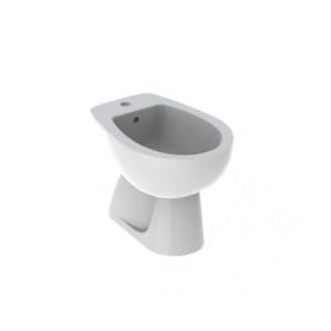 - bidet a pavimento bianco lucido con monoforo e troppopieno mod. colibri'