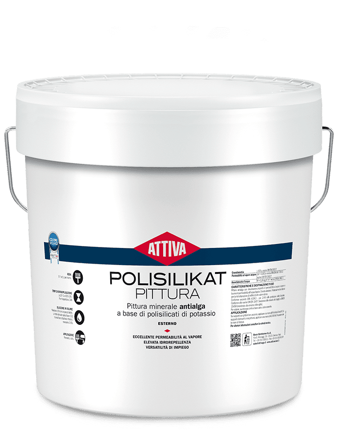 attiva attiva - polisilikat pittura base neutra lt 0,75 - foto 1