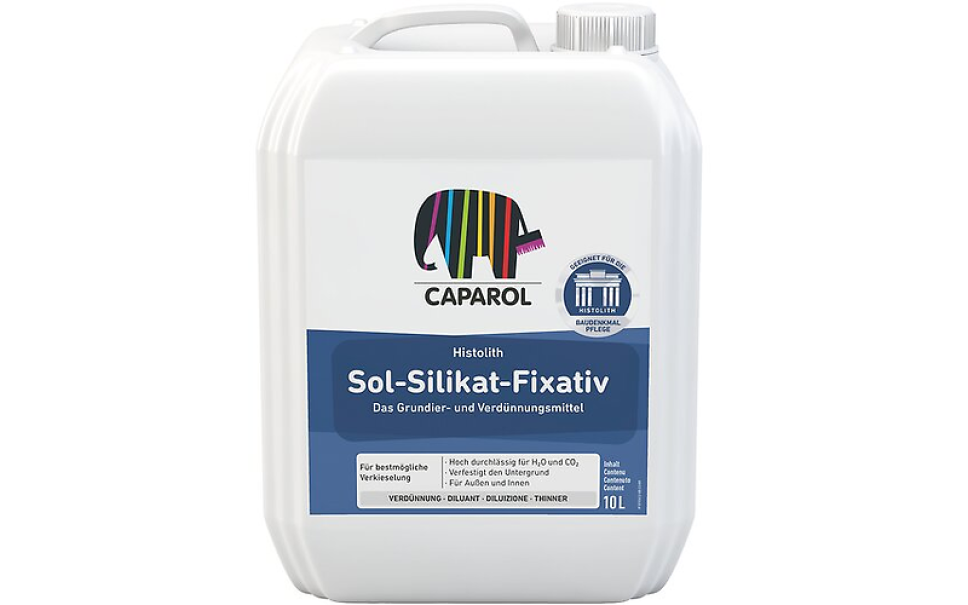 caparol caparol - histolith sol-silikat fixativ fondo fissativo - foto 1