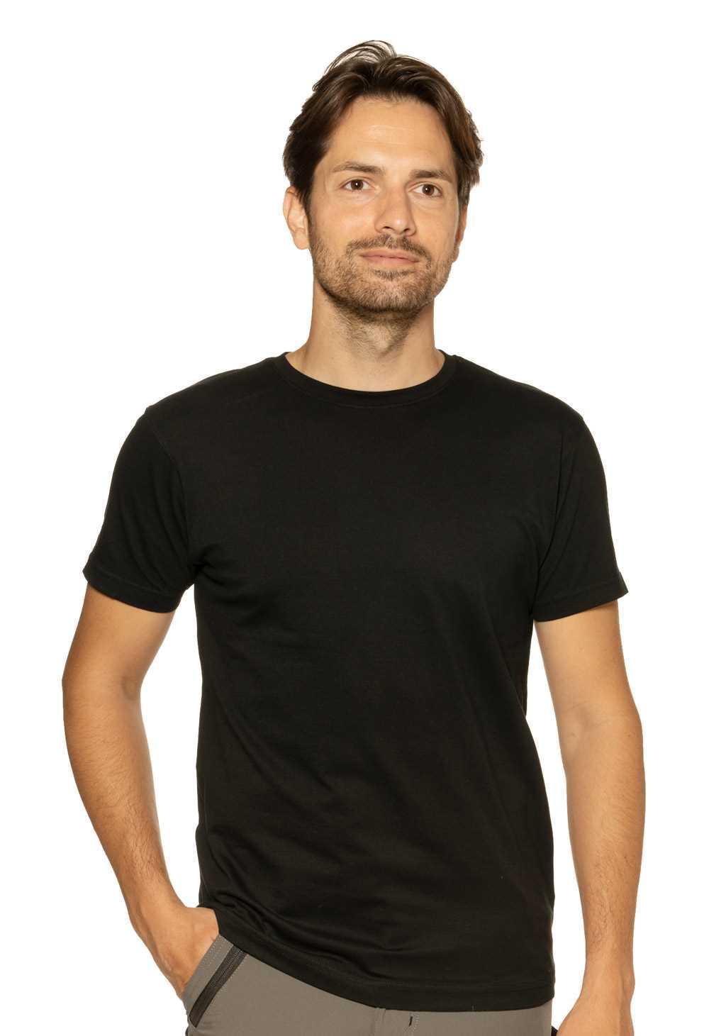 logica professional logica - t-shirt da lavoro cotone nero manica corta tg. l - foto 1