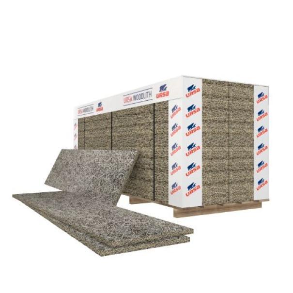 pannelli isolanti in legno mineralizzato formato 2000x600x30 mm per isolamento termoacustico URSA
