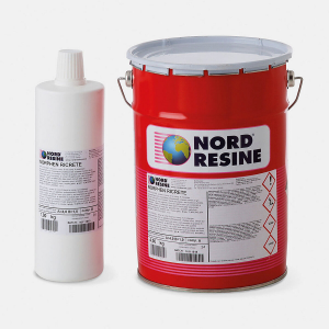 Adesivo epossidico bicomponente  norphen ricrete 5 kg grigio cemento