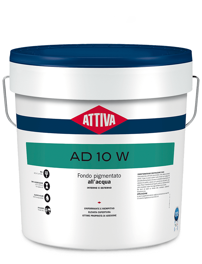 attiva attiva - ad 10 w fondo pigmentato bianco lt. 15 - foto 1