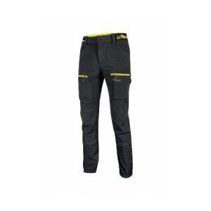 Pantalone tecnico da lavoro u group upower horizon black carbon taglia l